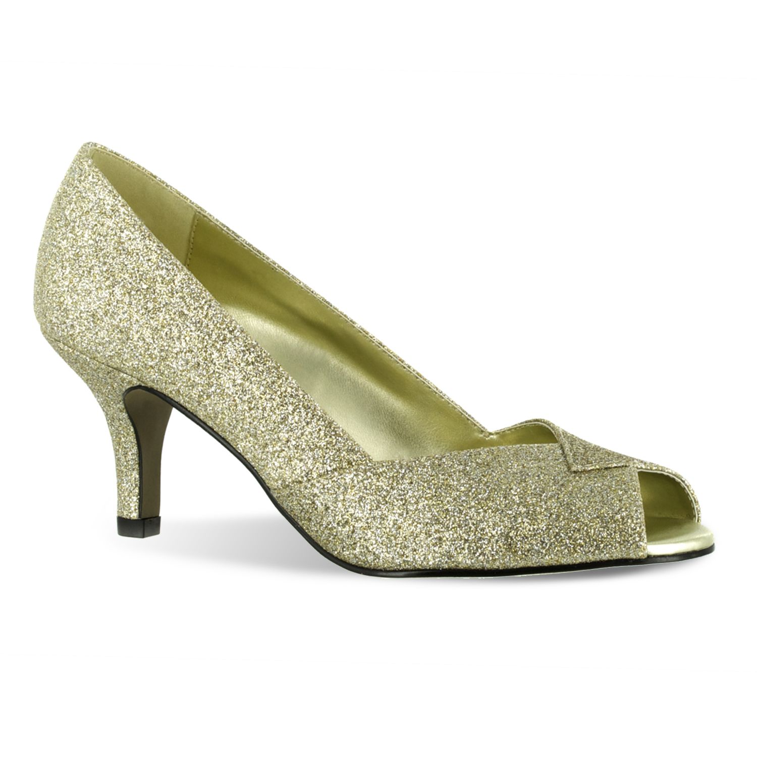 kohls gold heels
