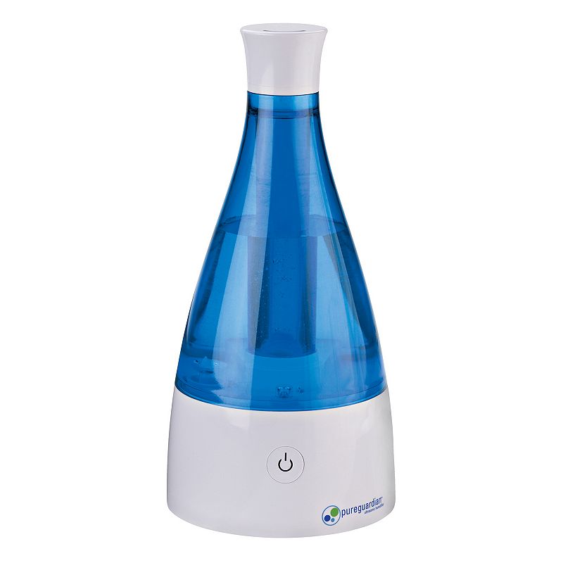 pureguardian 10-Hour Personal Cool Mist Ultrasonic Humidifier, Blue