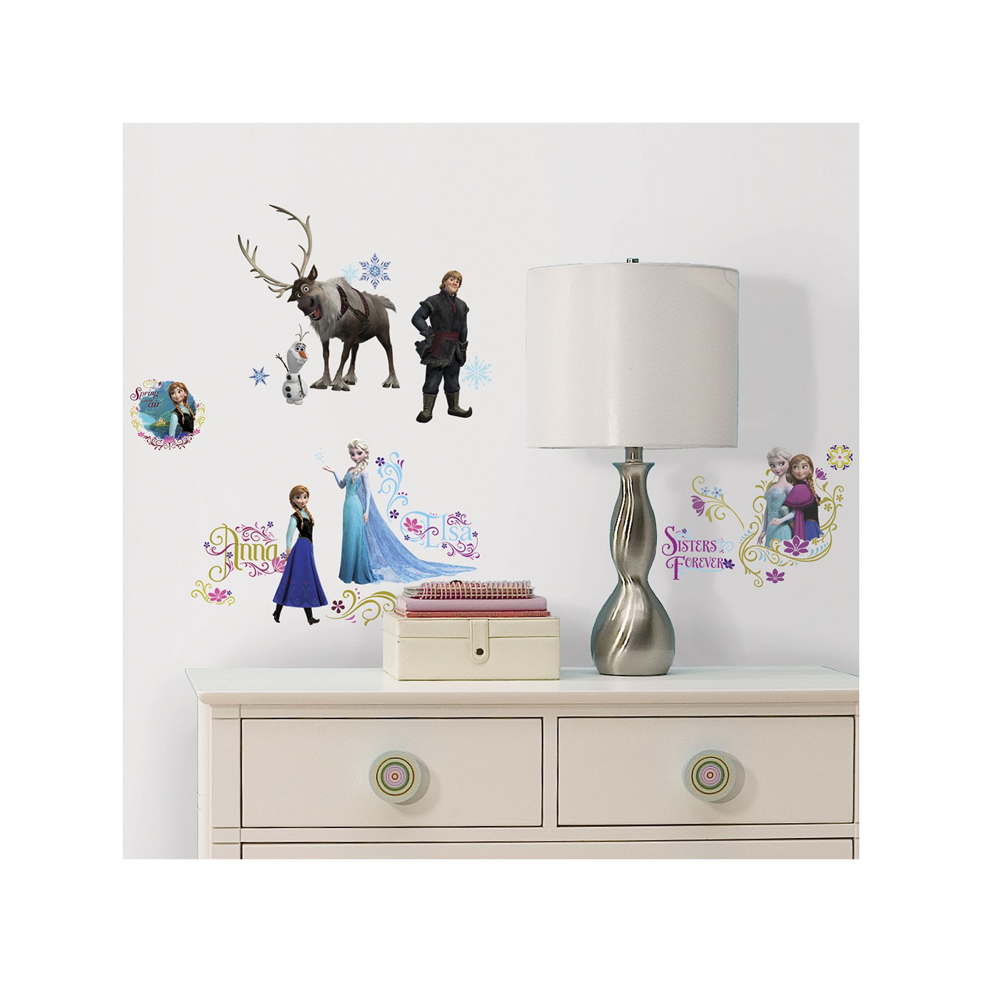 RMK2361SCS Disneys Frozen Peel & Stick Wall Stickers, Multico sku RMK2361SCS