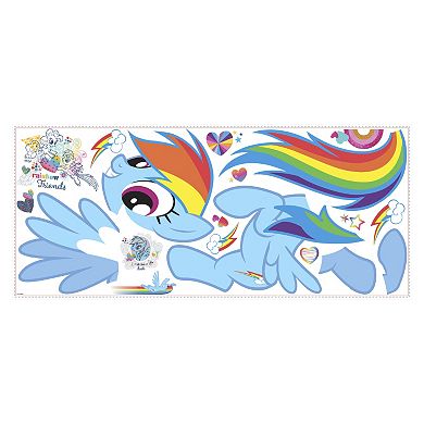 My Little Pony Rainbow Dash Peel & Stick Wall Stickers