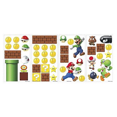 Nintendo Super Mario Peel and Stick Wall Stickers