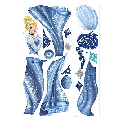 Disney Princess Cinderella Glamour Giant Peel and Stick Wall Stickers