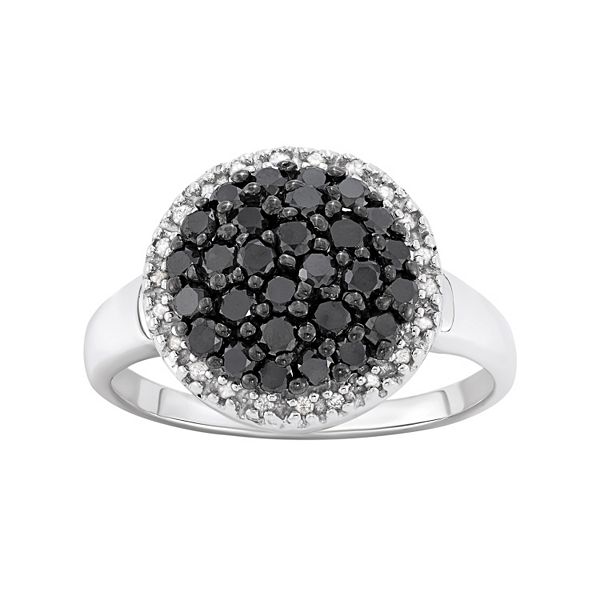 Kohl's sterling silver diamond on sale rings