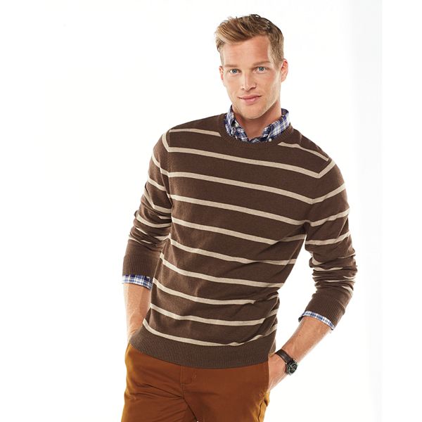 Kohls mens best sale pullover sweaters