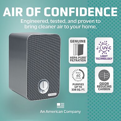 GermGuardian 3-in-1 HEPA Tabletop Air Purifier & Cleaning System