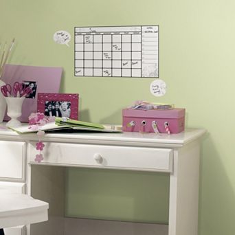 Dry Erase Calendar Peel & Stick Wall Stickers