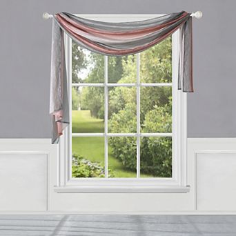 Achim 1-Panel Ombre Window Scarf - 144'' x 50''