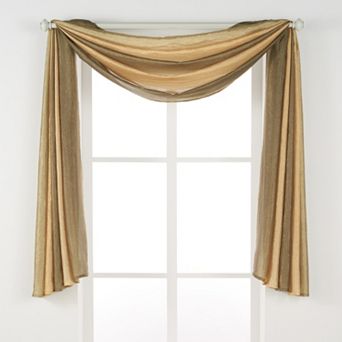 Achim 1-Panel Ombre Window Scarf - 144'' x 50''