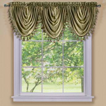 Ombre Waterfall Window Valance - 42'' x 46''