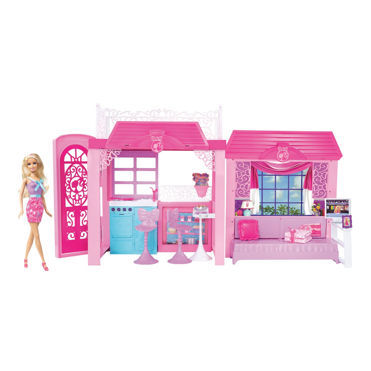 barbie doll house kohls