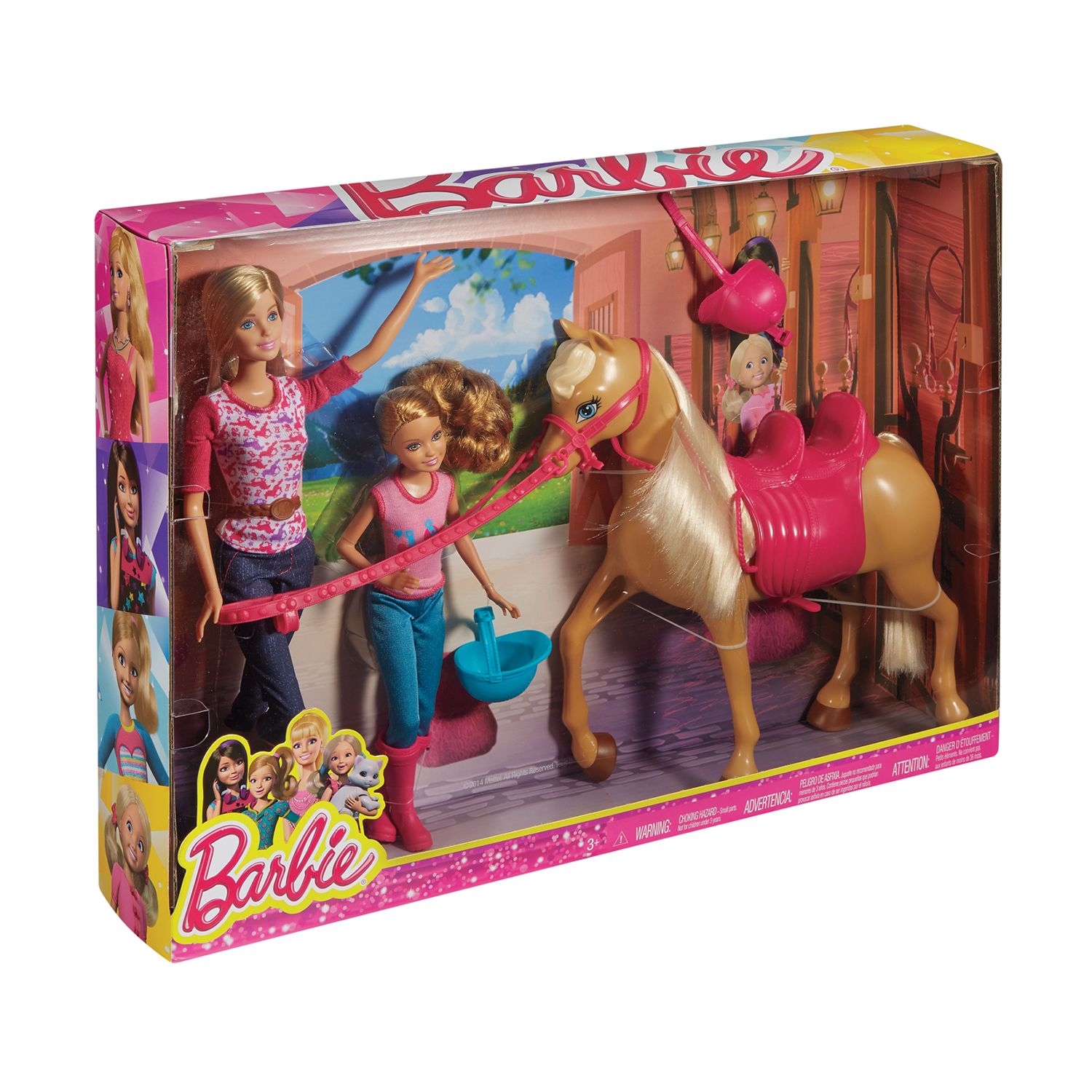 barbie pinktastic sisters riding lessons