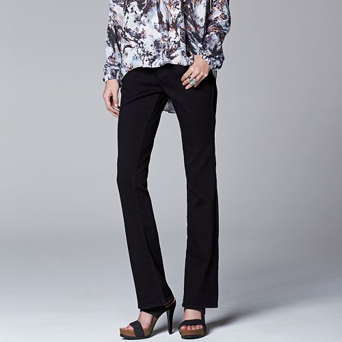 Simply Vera Vera Wang Bootcut Jeans Women's
