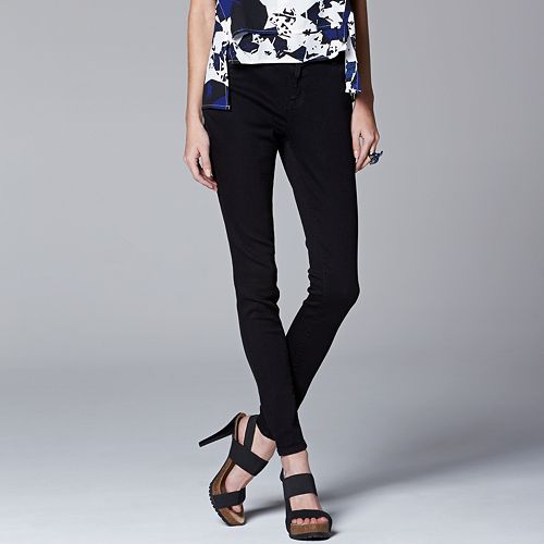 vera wang skinny jeans