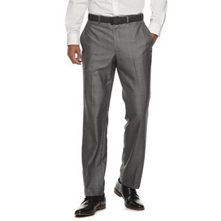 Billy London Slim-Fit Sharkskin Charcoal Suit Separates - Men