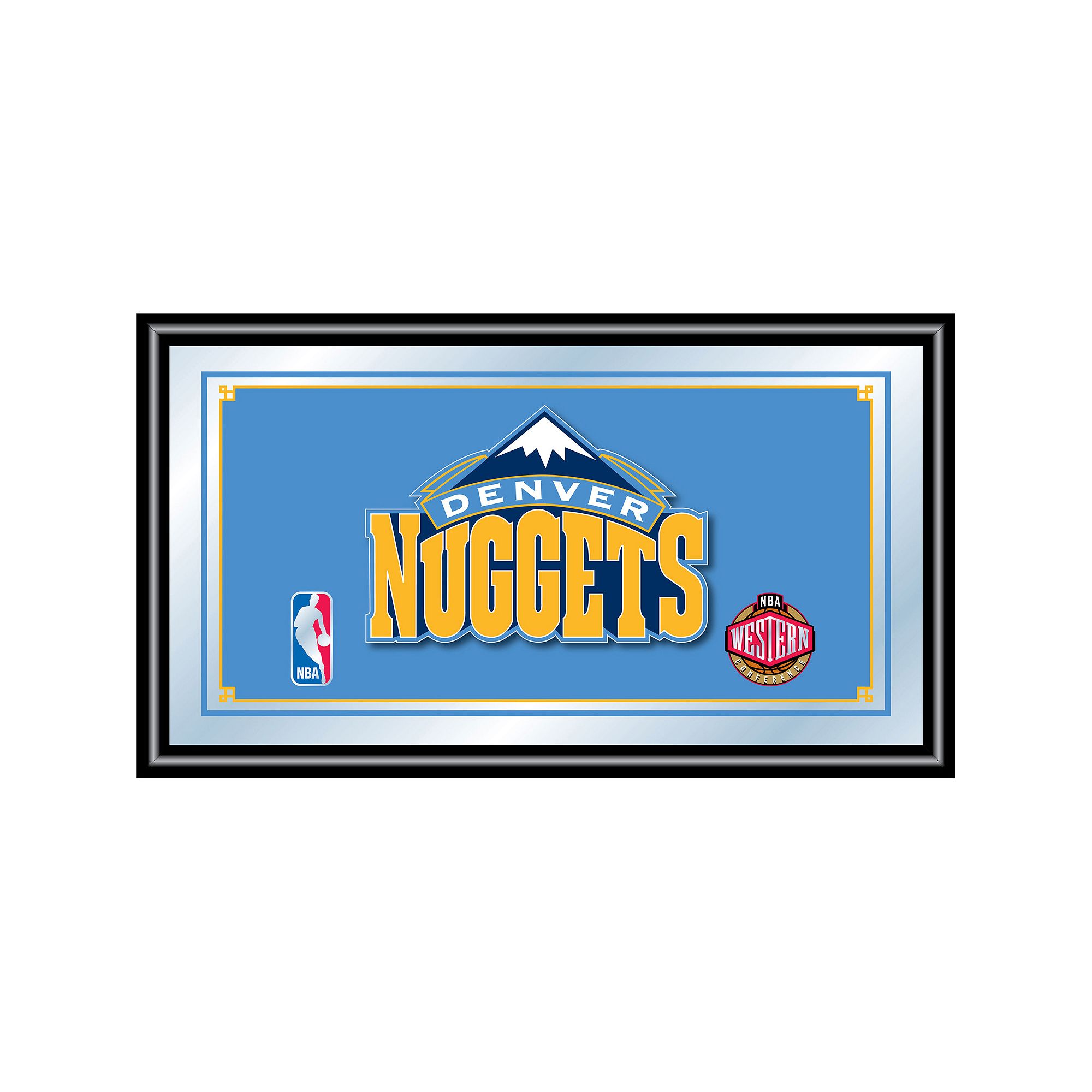 Denver Nuggets Framed Logo Wall Art, Nug Team