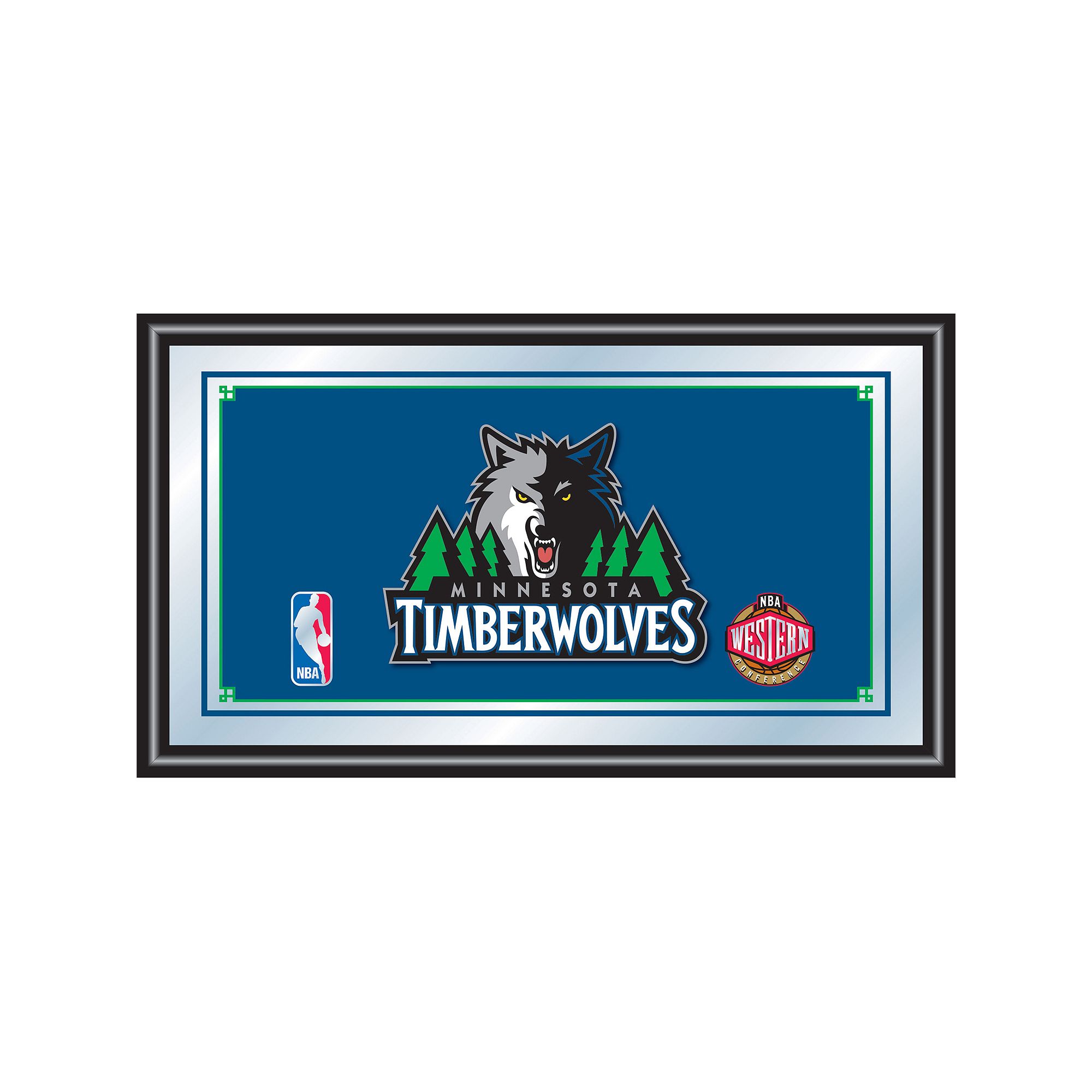 Minnesota Timberwolves Framed Logo Wall Art, Team