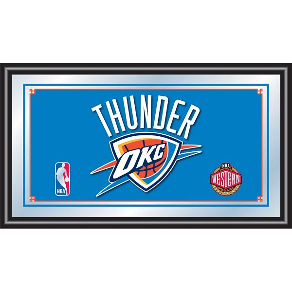 Oklahoma City Thunder Framed Logo Wall Art