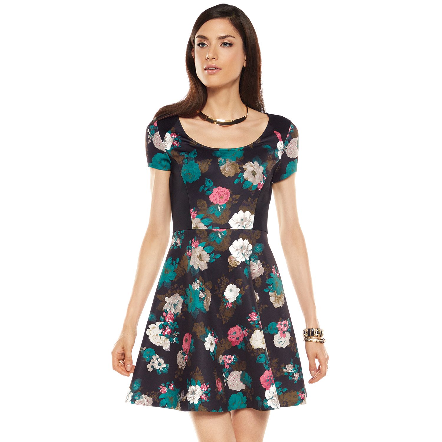 kohl's fit and flare dresses