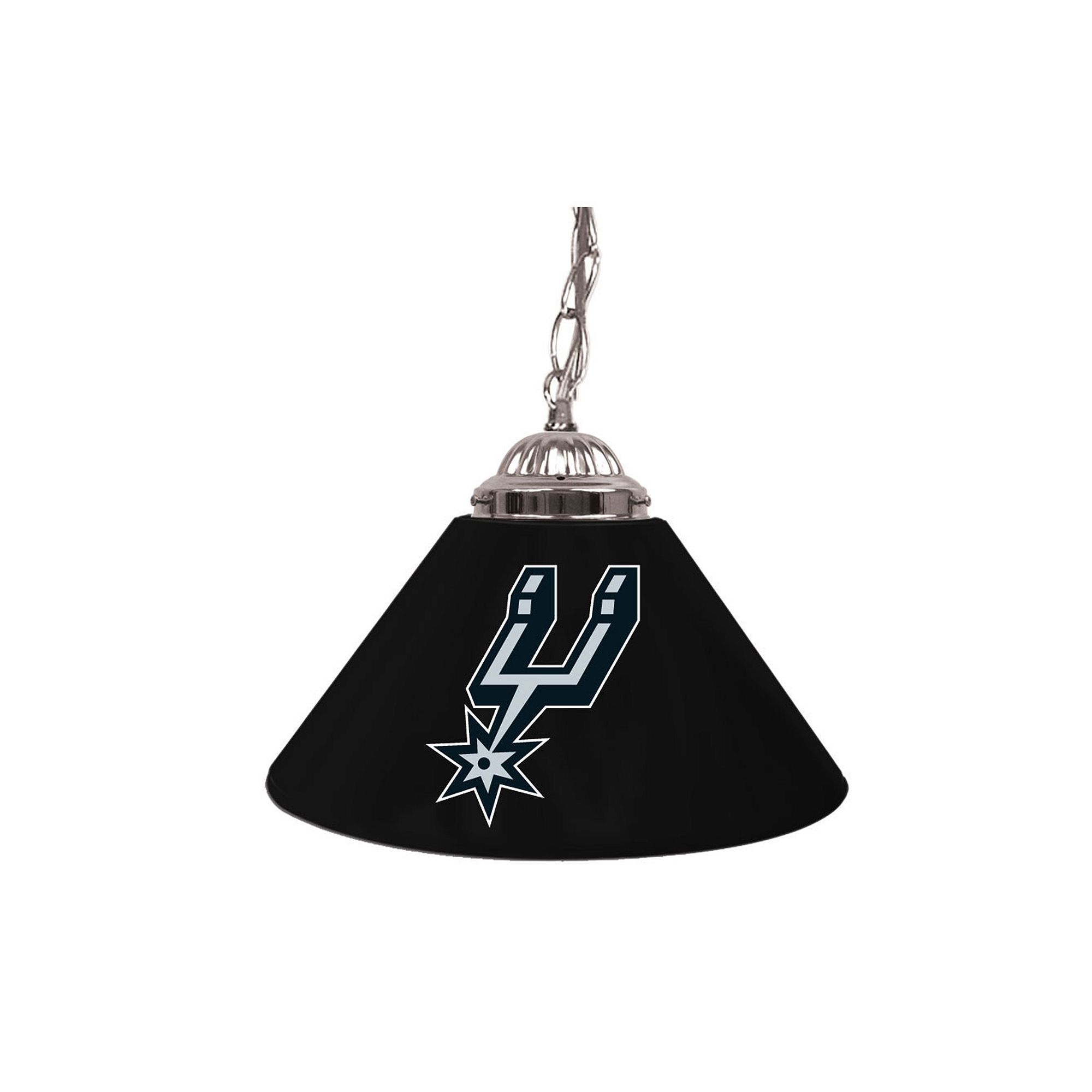 San Antonio Spurs Single-Shade 14 Bar Lamp, Team