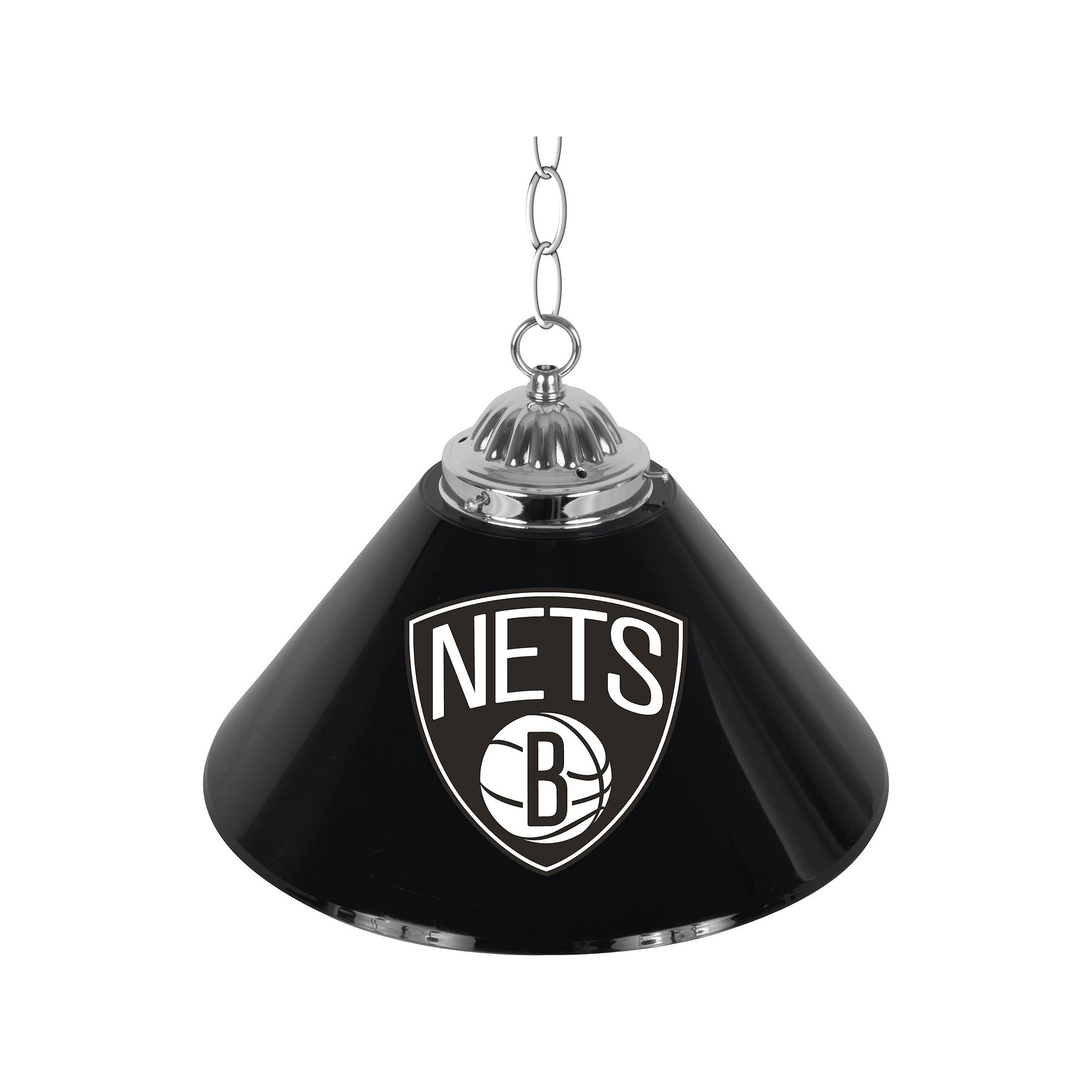Brooklyn Nets Single-Shade 14 Bar Lamp, Team