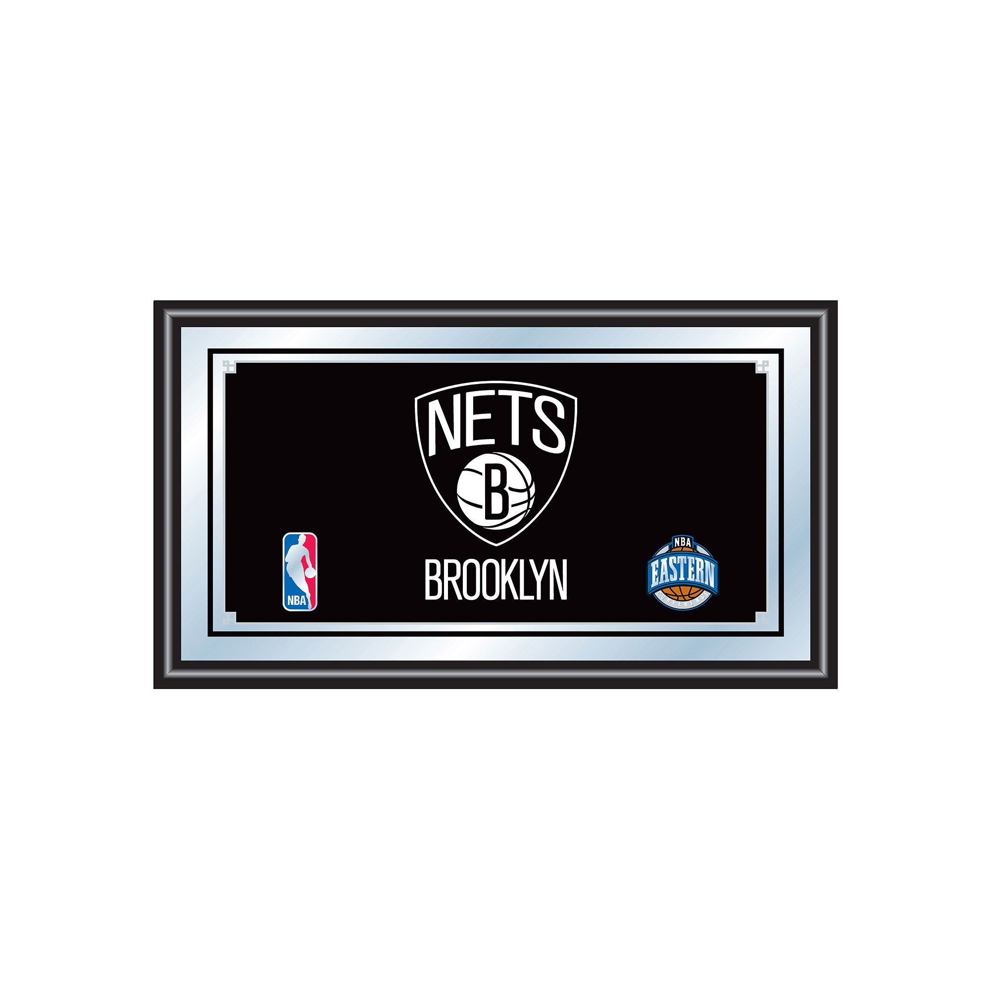 Brooklyn Nets Framed Logo Wall Art, Team