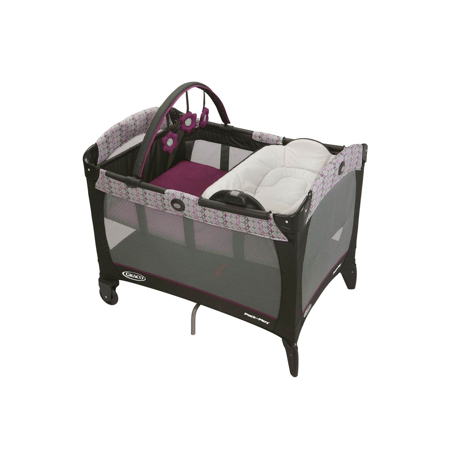 graco pack and play reversible napper