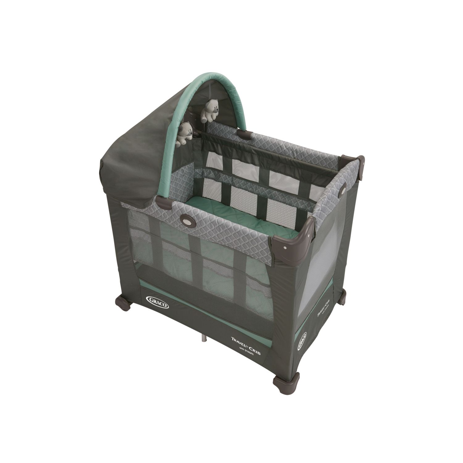 graco travel lite crib with stages sheets