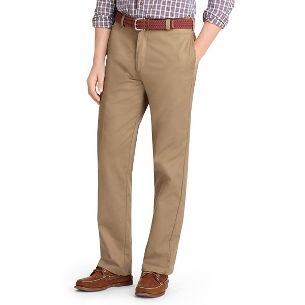 Men's IZOD American Chino Classic-Fit Wrinkle-Free Flat-Front Pants