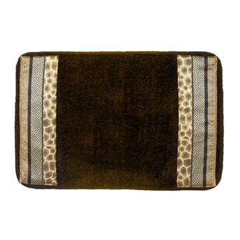 Safari Stripes Banded Bath Rug