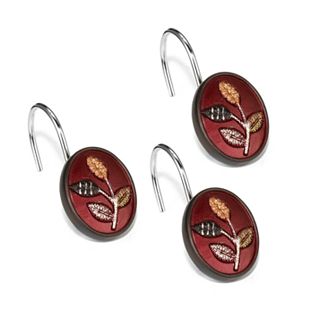 Popular Bath Aubury 12-pack Shower Curtain Hooks