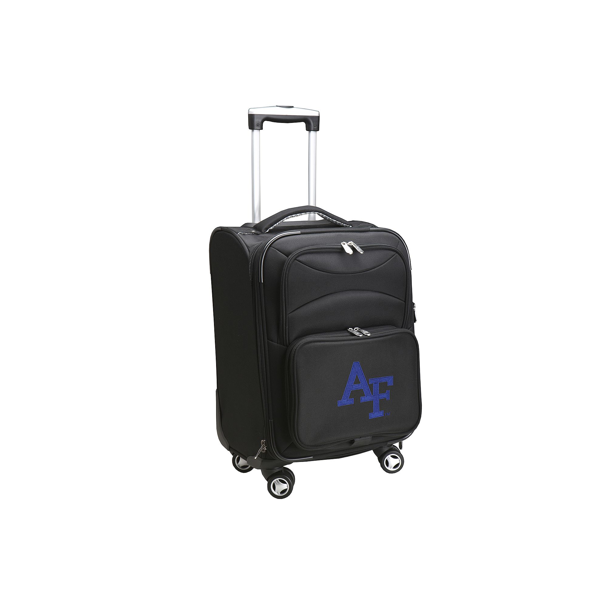 Air Force Falcons 20-inch Expandable Spinner Carry-On, Black