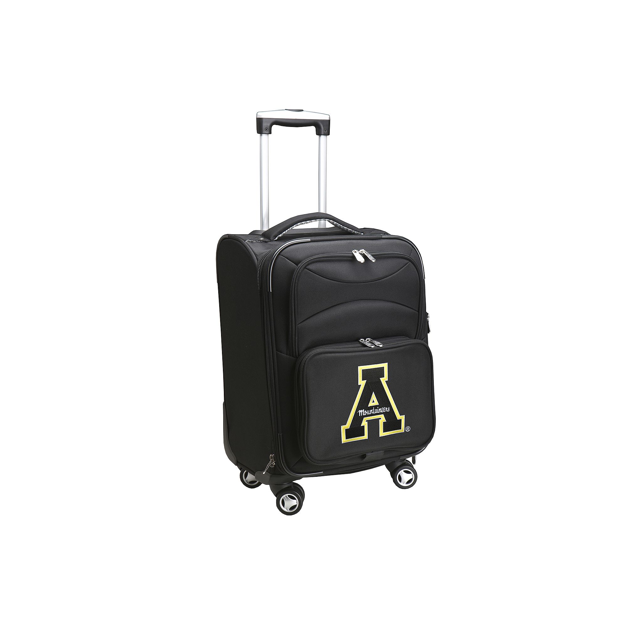 Appalachian State Mountaineers 20-in. Expandable Spinner Carry-On, Black