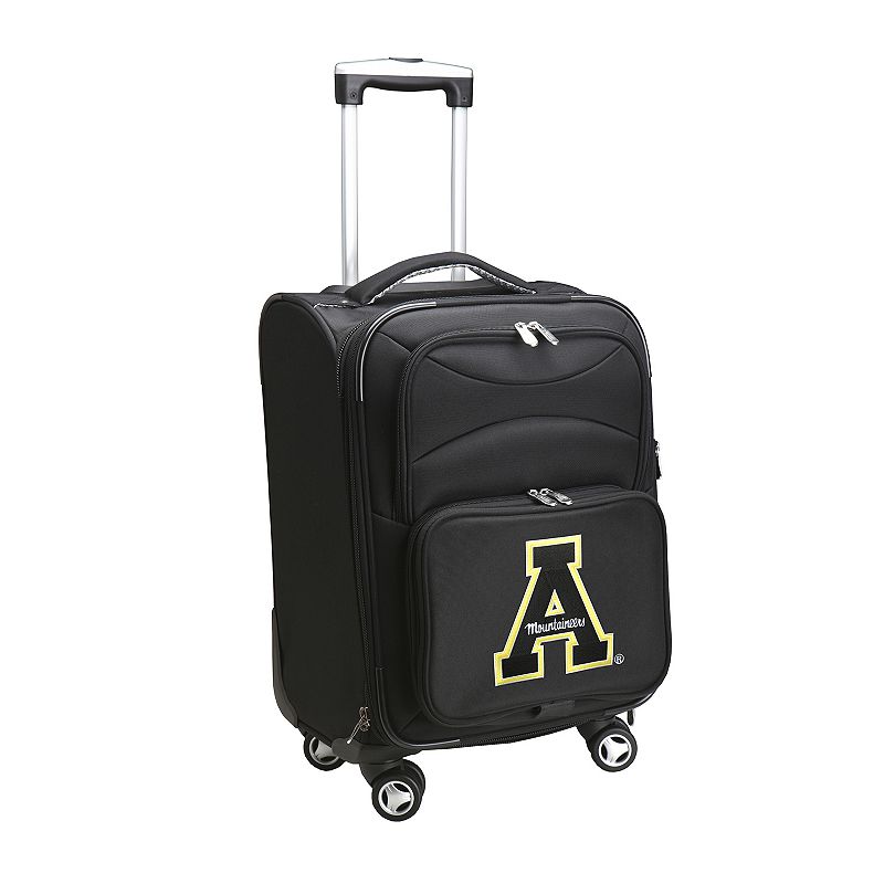 Appalachian State Mountaineers 20-in. Expandable Spinner Carry-On, Black, 