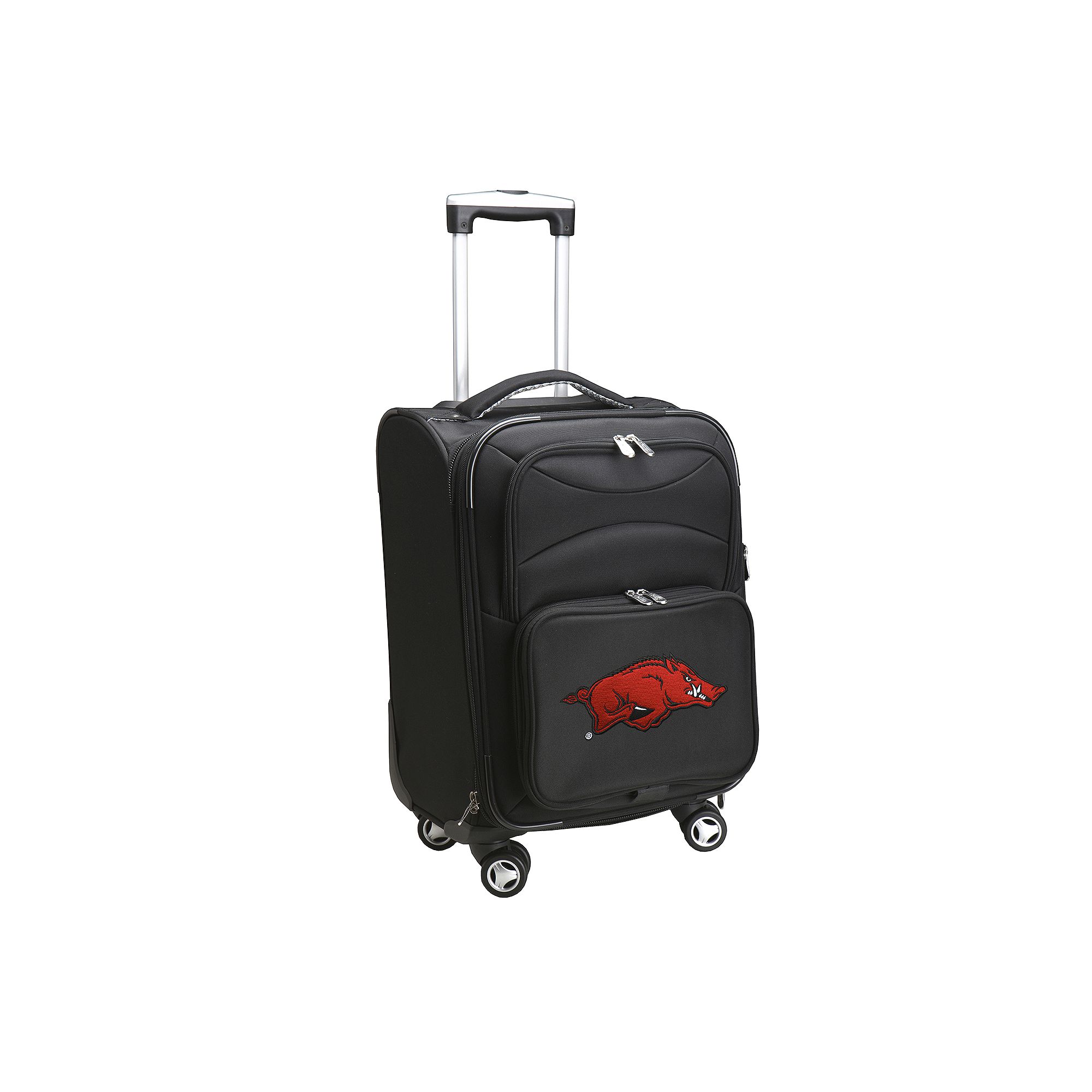 Arkansas Razorbacks 20-in. Expandable Spinner Carry-On, Black
