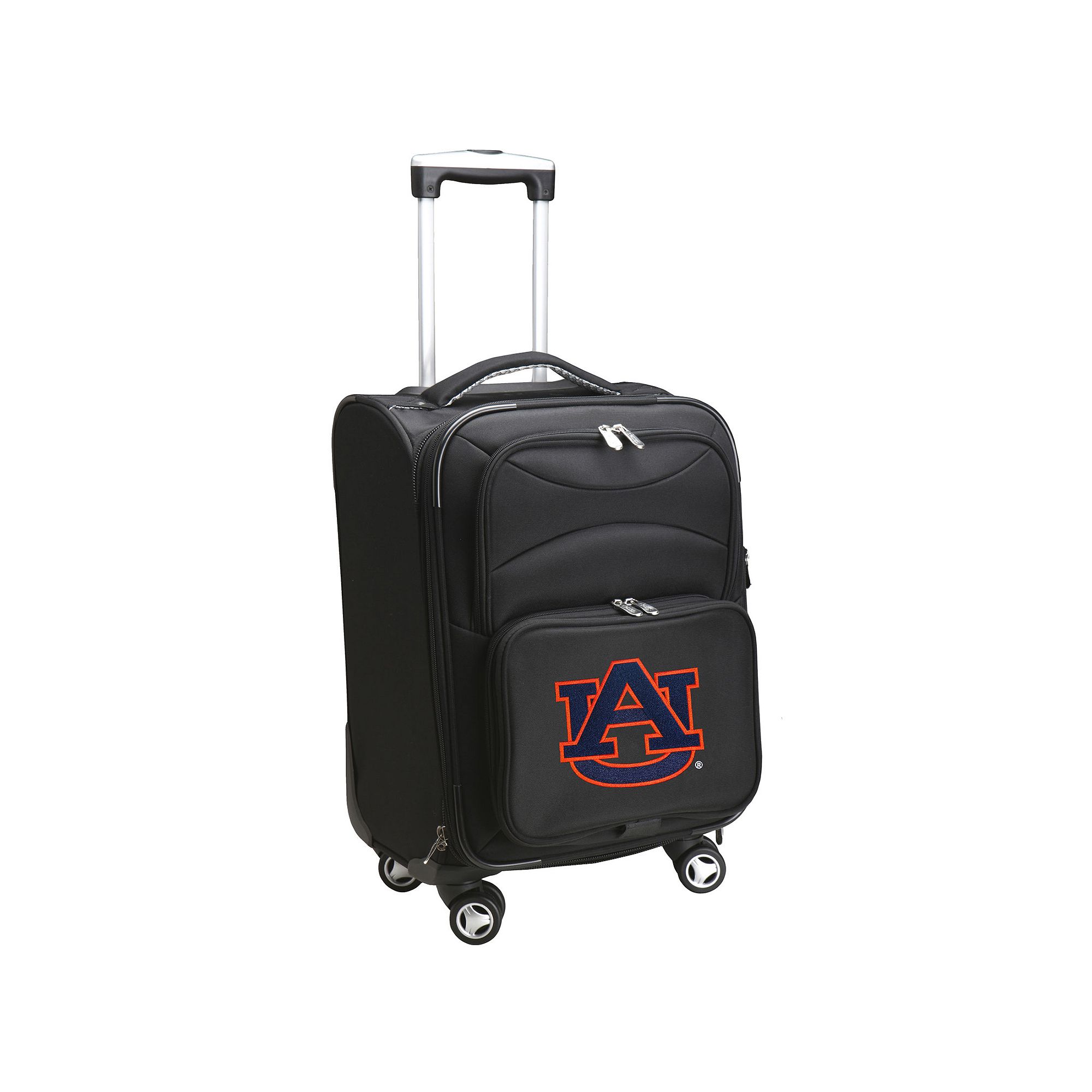 Auburn Tigers 20-in. Expandable Spinner Carry-On, Black