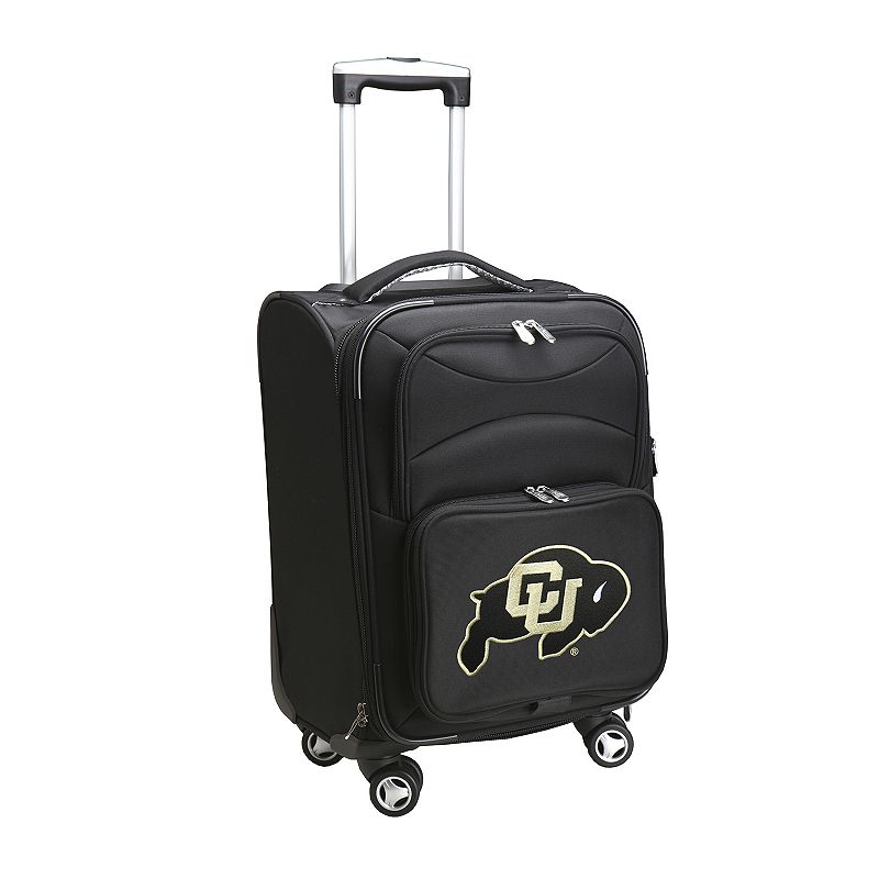 Colorado Buffaloes 20-in. Expandable Spinner Carry-On, Black, 20WHEL Co