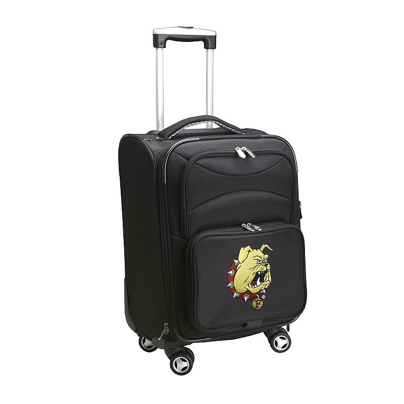 Ferris State Bulldogs 20-in. Expandable Spinner Carry-On, Black, 20WHEL 