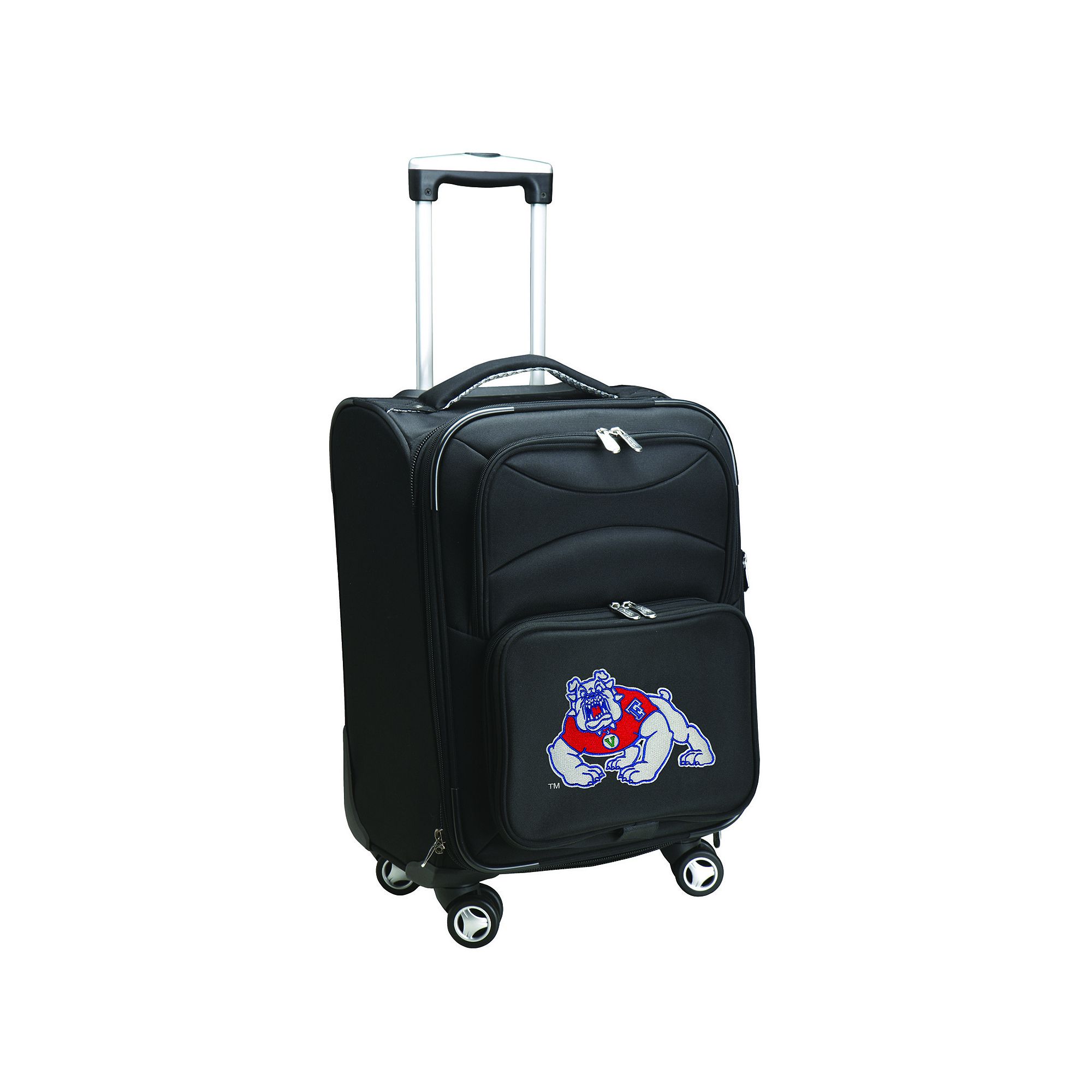 Fresno State Bulldogs 20-in. Expandable Spinner Carry-On, Black