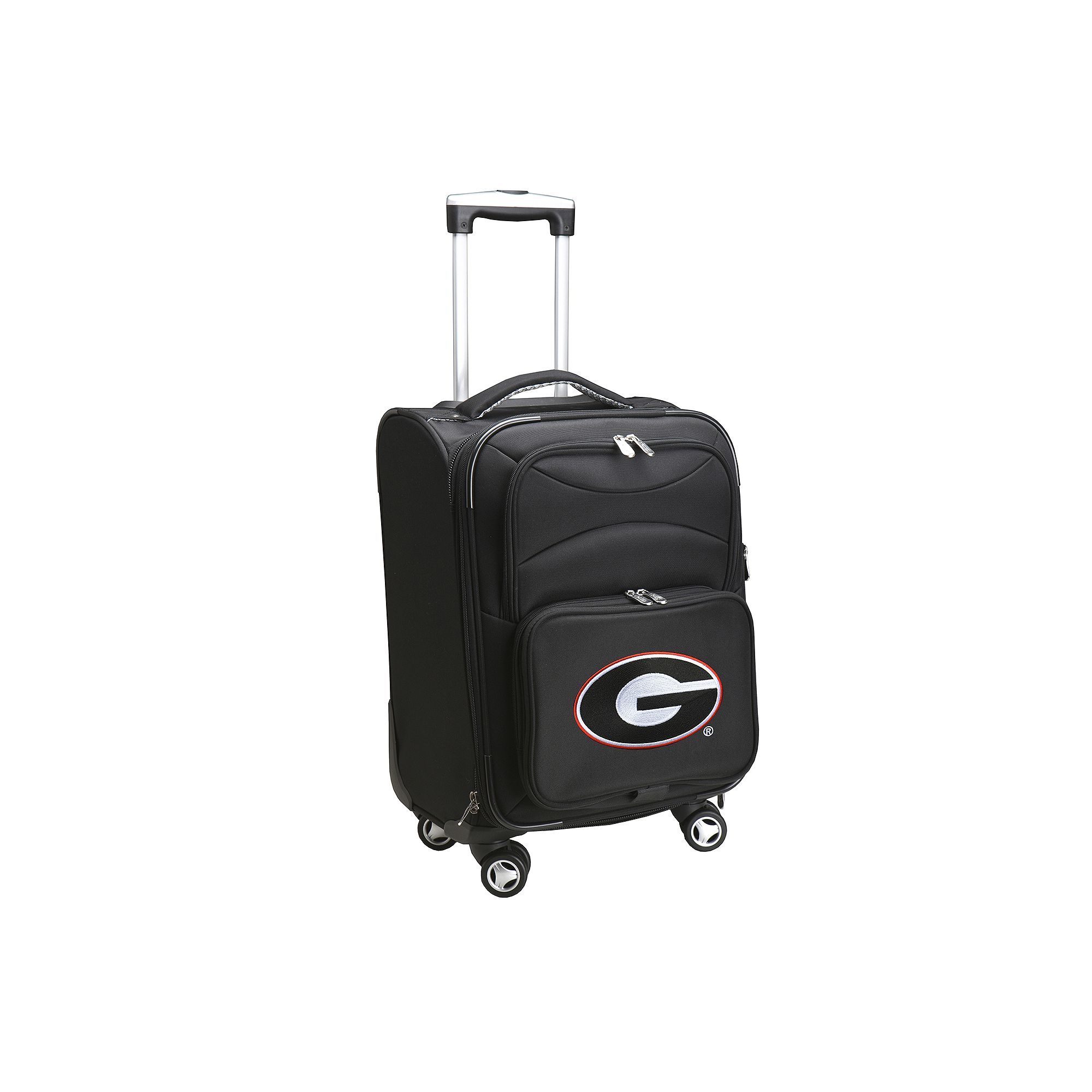 Georgia Bulldogs 20-in. Expandable Spinner Carry-On, Black