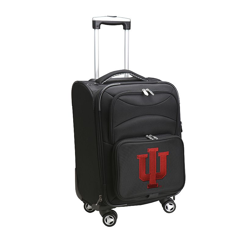 Indiana Hoosiers 20-in. Expandable Spinner Carry-On, Black, 20WHEL Co
