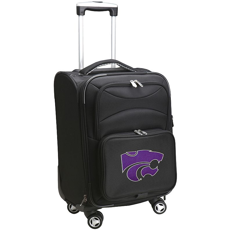 Kansas State Wildcats 20-in. Expandable Spinner Carry-On, Black, 20WHEL 