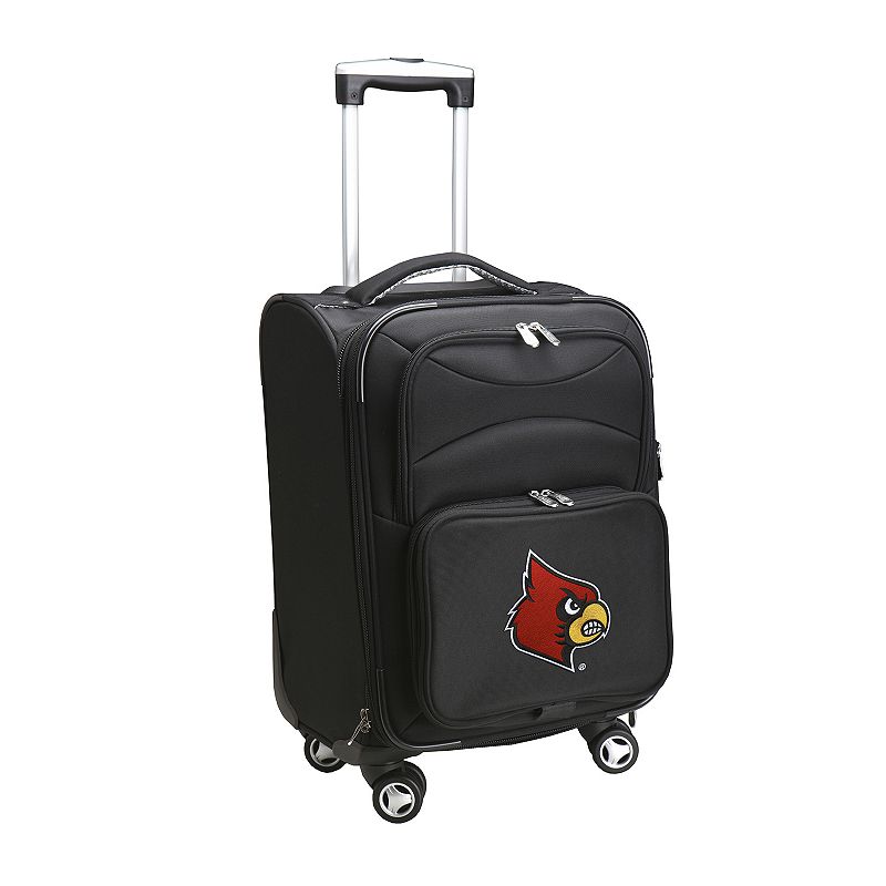 Louisville Cardinals 20-in. Expandable Spinner Carry-On, Black, 20WHEL C