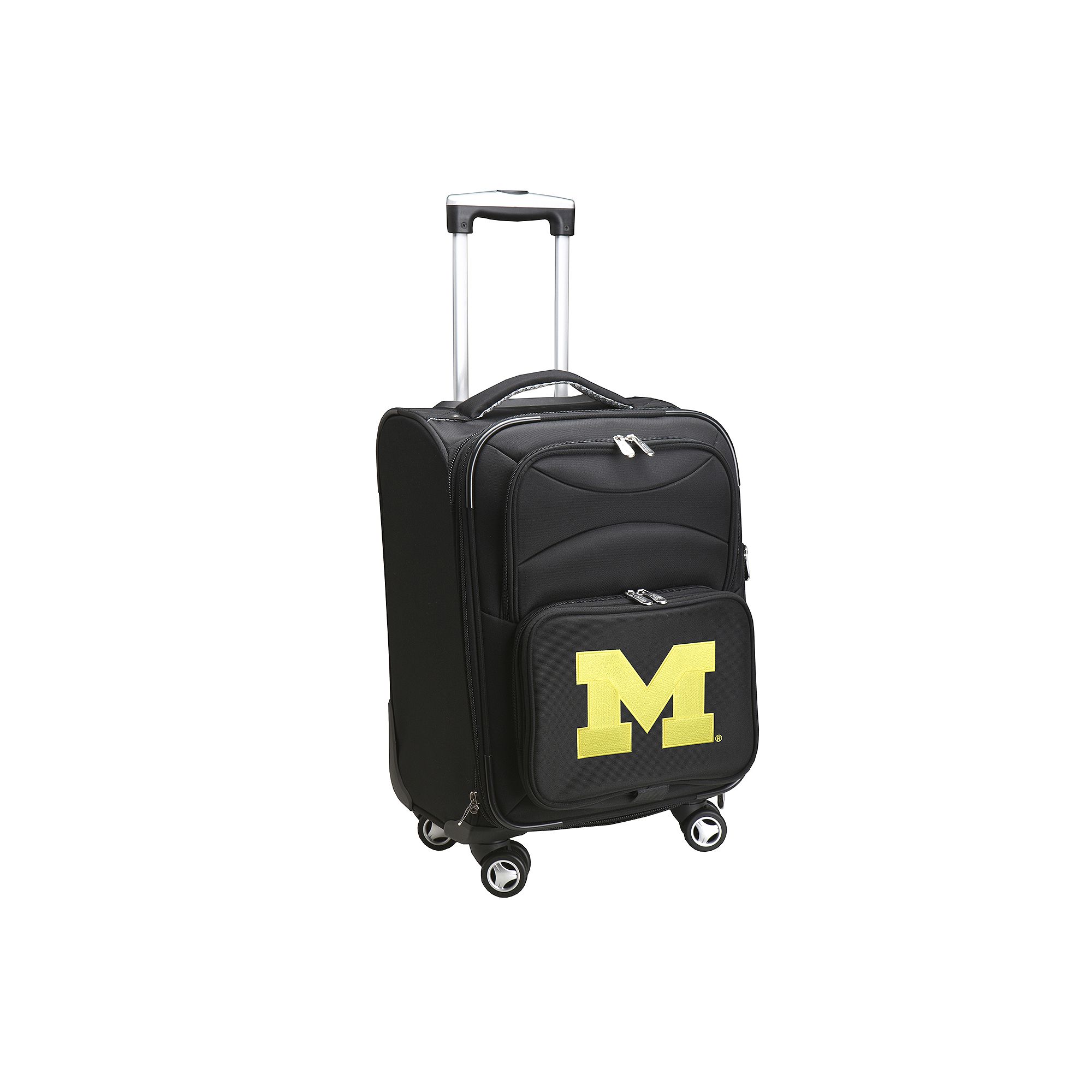 Michigan Wolverines 20-in. Expandable Spinner Carry-On, Black