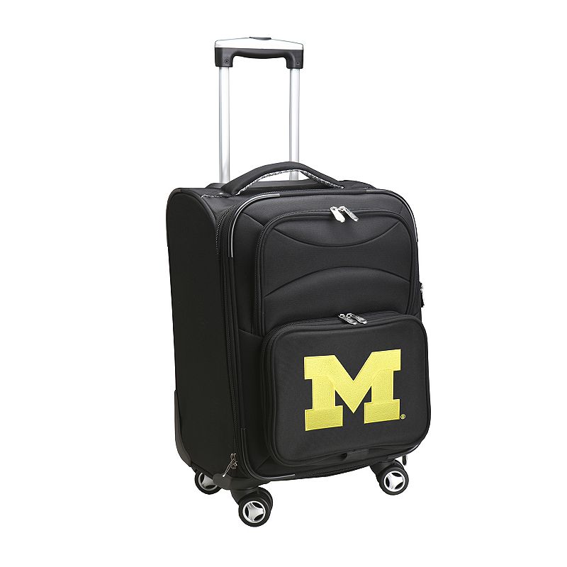 Michigan Wolverines 20-in. Expandable Spinner Carry-On, Black, 20WHEL Co