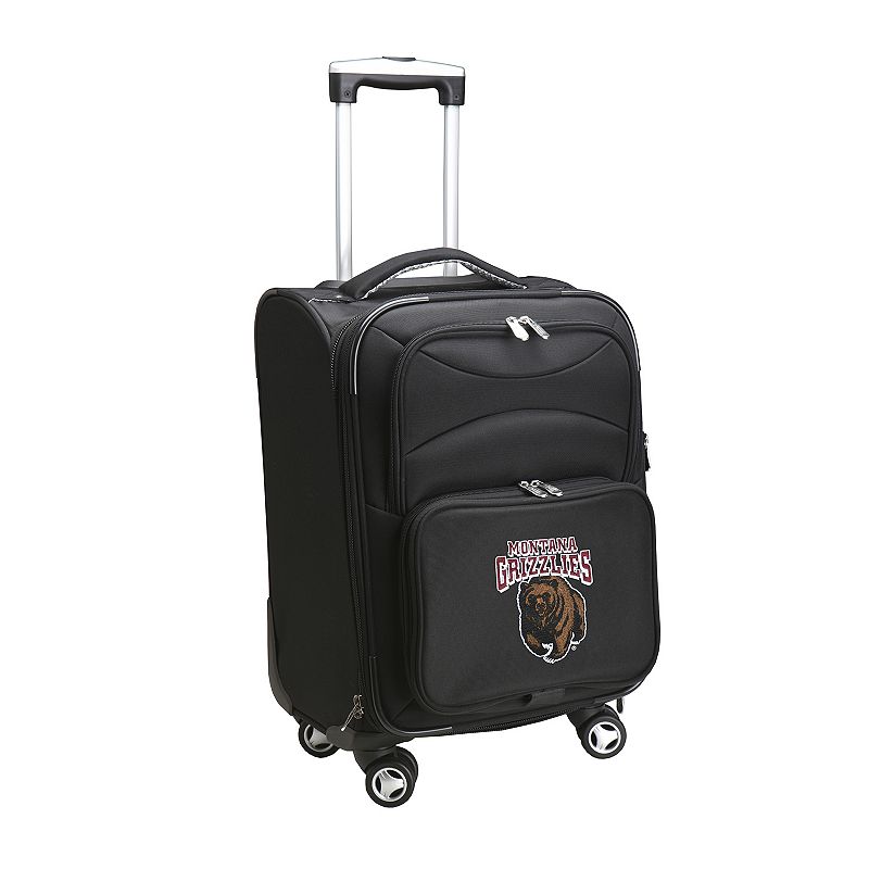 Montana Grizzlies 20-in. Expandable Spinner Carry-On, Black, 20WHEL Co