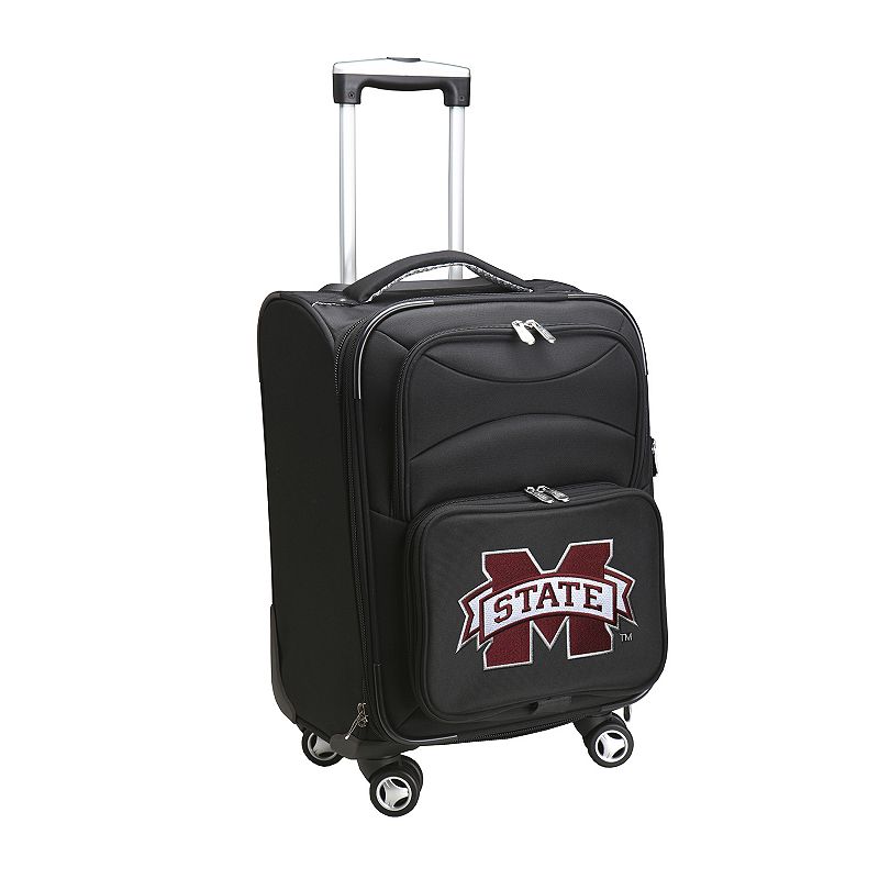 Mississippi State Bulldogs 20-in. Expandable Spinner Carry-On, Black, 20