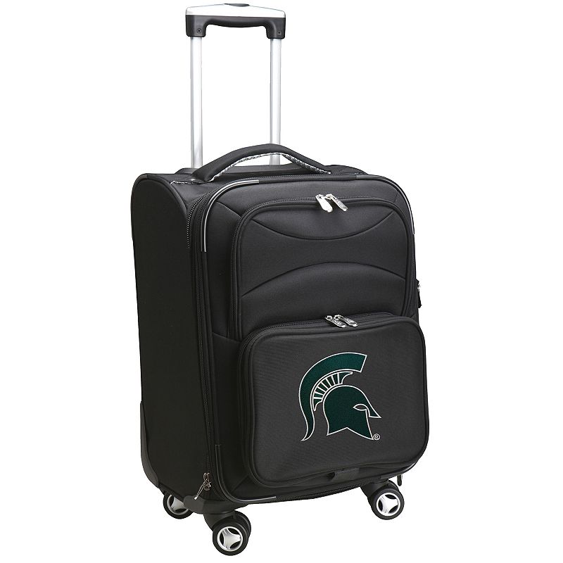 Michigan State Spartans 20-in. Expandable Spinner Carry-On, Black, 20WHE