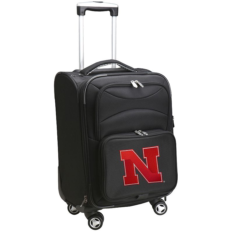 Nebraska Cornhuskers 20-in. Expandable Spinner Carry-On, Black, 20WHEL C