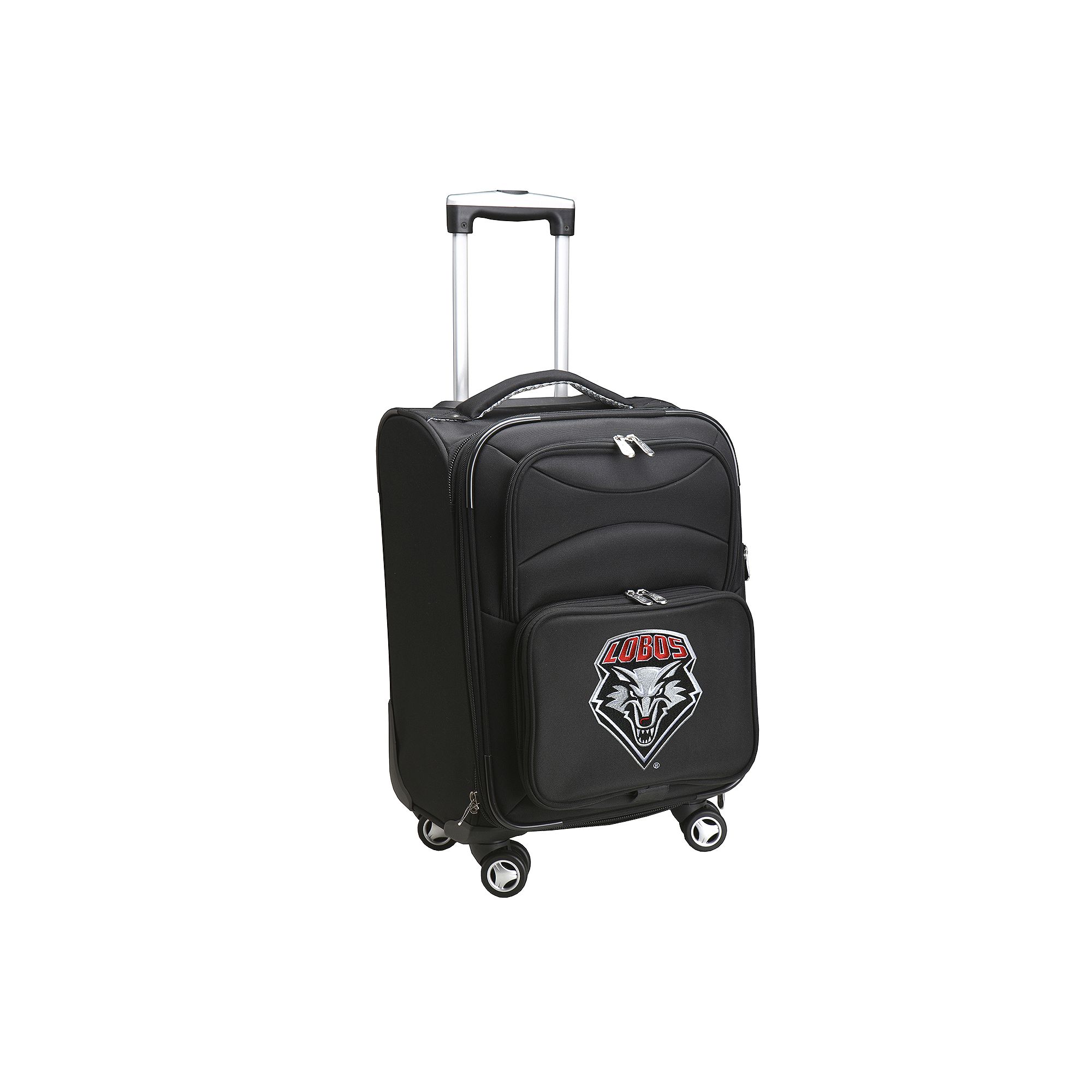 New Mexico Lobos 20-in. Expandable Spinner Carry-On, Black
