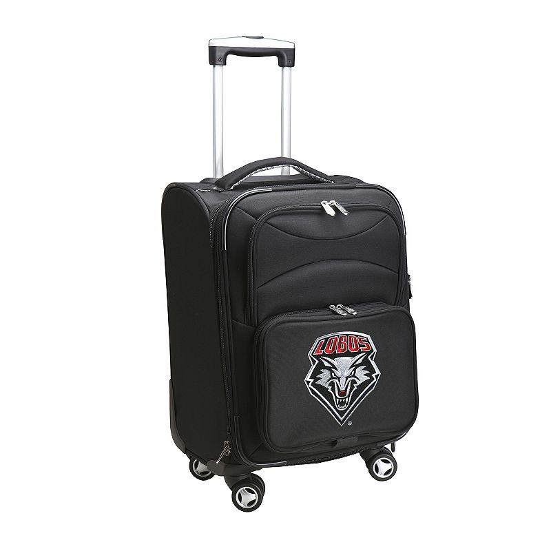 New Mexico Lobos 20-in. Expandable Spinner Carry-On, Black, 20WHEL Co